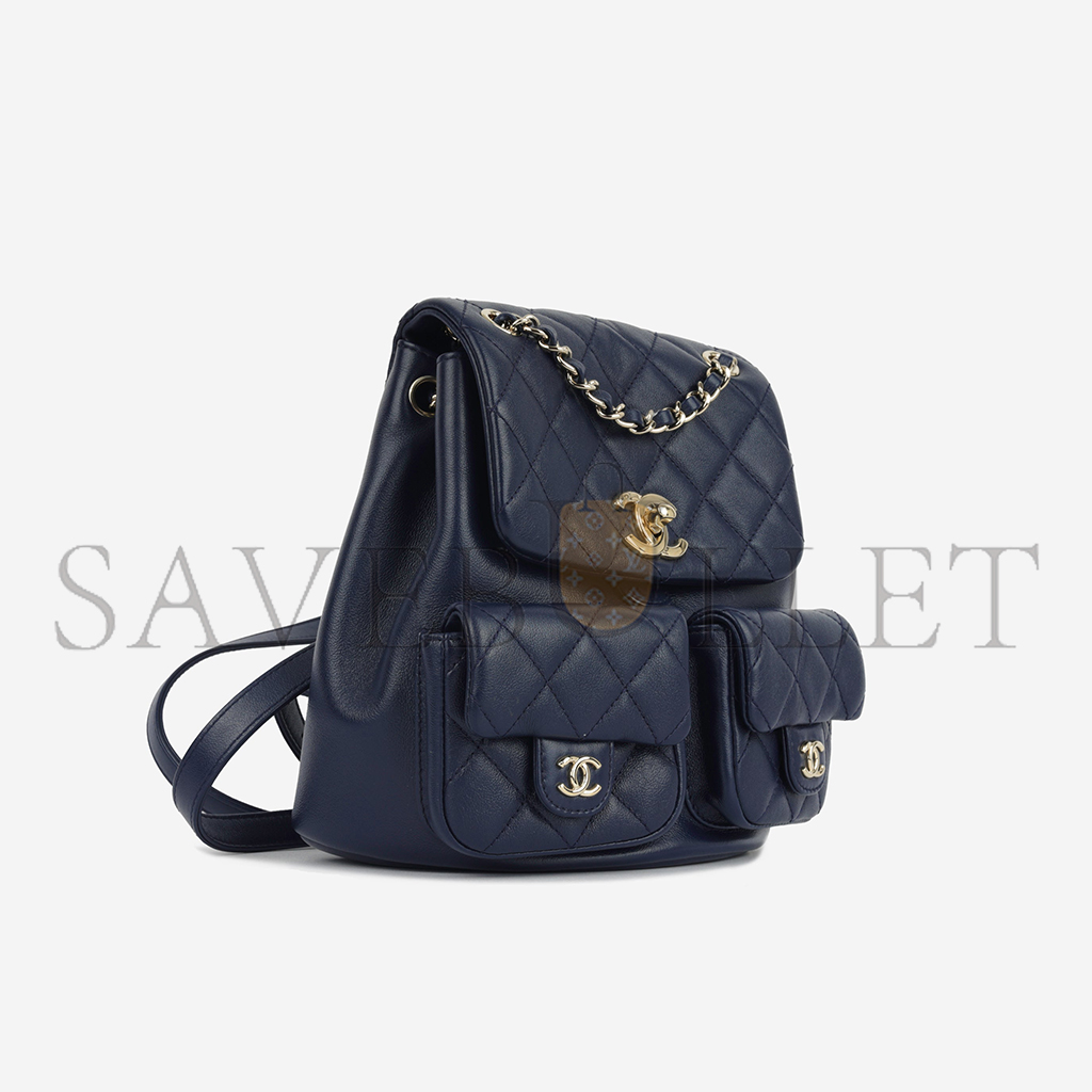 Ch*el master small duma backpack (17.5*16.5*10cm)